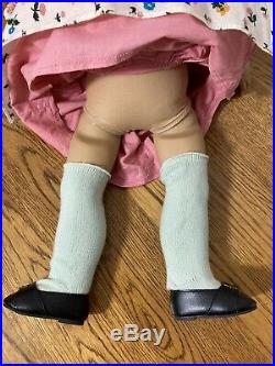 American Girl Doll FELICITY, Birthday Outfit, Pleasant Company On Neck
