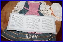 American Girl Doll Felicity RETIRED & RARE PC Town Fair Outfit, Rare Brochure