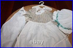 American Girl Doll Felicity RETIRED & RARE Work Gown Outfit, Pleasant Co. VGC
