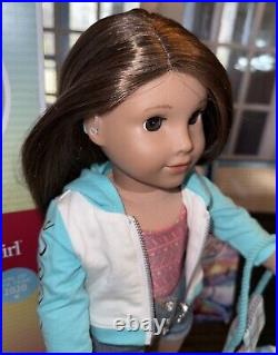 American Girl Doll GOTY Joss w Box, Book, Surfboard & Accessories