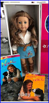 American Girl Doll GOTY Nicki Fleming 2007 In Box With 2 Books & 3 Outfits