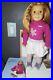 American Girl Doll Goty Mia Pro Ice Skater Book Meet Outfit