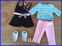 American Girl Doll Grace Thomas GOTY 4 boxed outfits