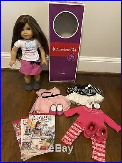 American Girl Doll Grace Thomas Girl of the Year 2015 EUC Plus Books & Outfits