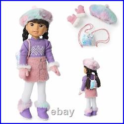 American Girl Doll Gwynn Tan Collection Acces, Skating Outfit, Pajama set