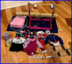 American Girl Doll Gymnastics Playset, Clothes & More