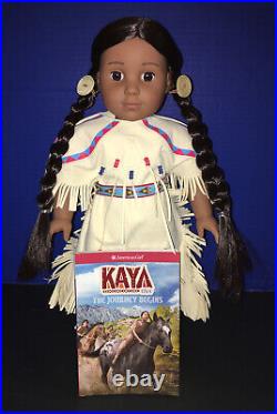 American Girl Doll Historical Kaya in Trading Outfit New Other With Book