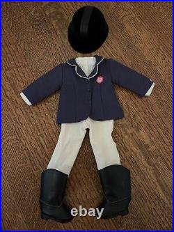American Girl Doll Horse with Saddle and Reigns and Equestrian Outfit