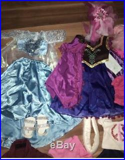 American Girl Doll Huge Clothing Lot, AG book, Dolls Frozen Outfit