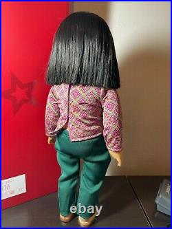 American Girl Doll Ivy Ling- EUC! With Meet Outfit RARE RETIRED (No Box)