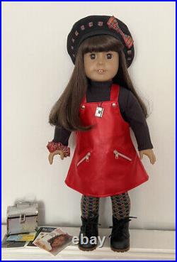 American Girl Doll JLY #2 Vinyl Meet Outfit And Accessories