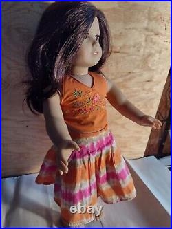 American Girl Doll Jess McConnell Girl of the Year 2006 with Meet Outfit No Shoes