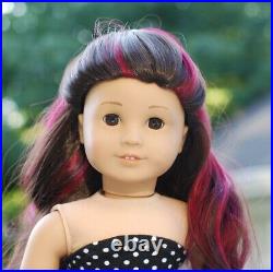 American Girl Doll Jess used with customized hair and outfit