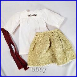 American Girl Doll Josefina HTF Harvest Outfit Set Skirt, Sash, & Camisa/Top
