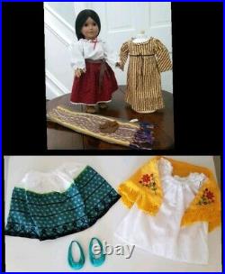 American Girl Doll Josefina Retired Collection furniture 5 outfits books + more