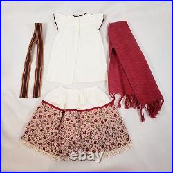 American Girl Doll Josefina Weaving Outfit Complete Set CamisaSkirtRebozoSash