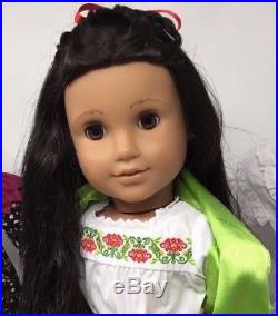 American Girl Doll Josefina with 3 Brand NEW Outfits Feast Fiesta Festival NIB