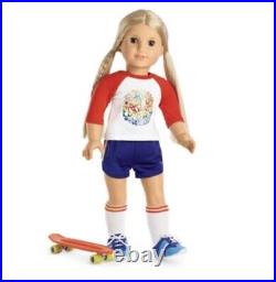 American Girl Doll Julie Limited Edition Skateboarding Set