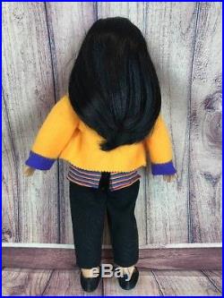 American Girl Doll Just like You JLY Asian Black Hair Brown Eyes #4 Meet Outfit