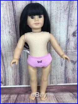 American Girl Doll Just like You JLY Asian Black Hair Brown Eyes #4 Meet Outfit
