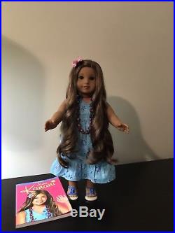 American Girl Doll Kanani 2011 Girl Of The Year with Complete Meet Outfit & Book