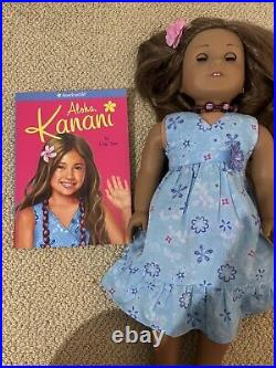 American Girl Doll Kanani Akina 18 Girl Of The Year with Book 2011 Retired