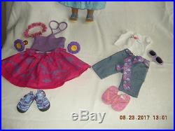 American Girl Doll Kanani Doll of the year 2011 BEAUTIFUL HAIR + 2 outfits