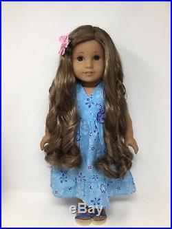 American Girl Doll Kanani GOTY 2011 Hawaiian Meet Outfit Adult Owned