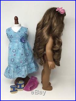American Girl Doll Kanani GOTY 2011 Hawaiian Meet Outfit Exc Cond Ret