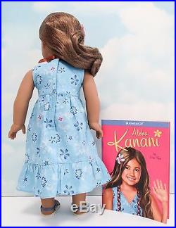American Girl Doll Kanani New Head & Limbs Meet Outfit + Box + Accessories
