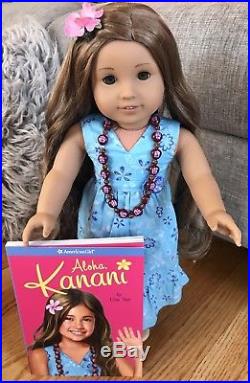 American Girl Doll Kanani with Complete Meet Outfit, Pierced Ears, Book&Box