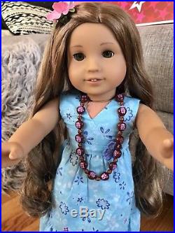 American Girl Doll Kanani with Complete Meet Outfit, Pierced Ears, Book&Box