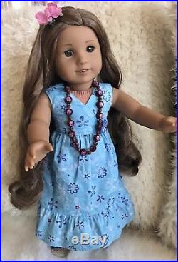 American Girl Doll Kanani with Complete Meet Outfit and Pierced Ears