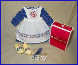 American Girl Doll Kirsten Baking Outfit With Ribbons Retired FREE SHIPPING