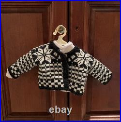 American Girl Doll Kirsten Winter Outfit Knit Woolens Pleasant Company RETIIRED