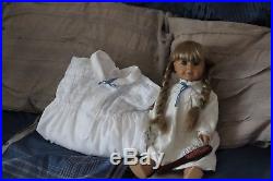 American Girl Doll Kirsten slightly used, 2 outfits