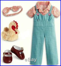 American Girl Doll Kit CHICKEN KEEPING OUTFIT BRAND NEW IN BOX RETIRED NO DOLL