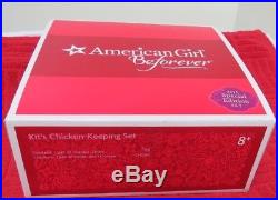 American Girl Doll Kit CHICKEN KEEPING OUTFIT BRAND NEW IN BOX RETIRED NO DOLL