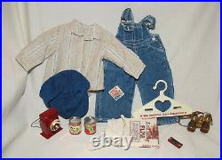 American Girl Doll Kit HOBO Outfit Accessories And Work Boots Retired Rare Set