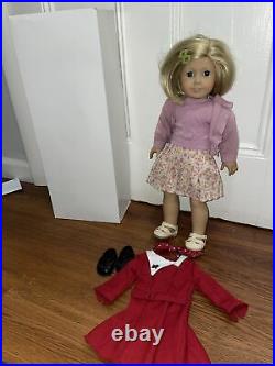 American Girl Doll Kit Kitterage Meet Outfit Christmas Outfit With Box