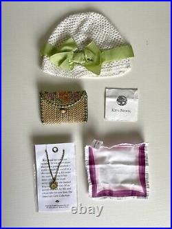 American Girl Doll Kit Kittredge Meet Outfit & Accessories & Girl size hat