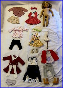 American Girl Doll Kit Kittredge including Several Outfits