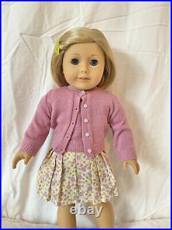 American Girl Doll Kit Kittridge- great condition, meet outfit, box, book