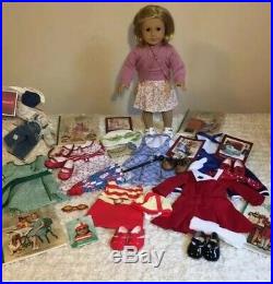 American Girl Doll Kit with Outfits & Accessories Lot EUC