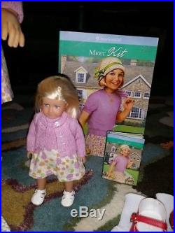 American Girl Doll LOT - Kit Kittredge, Outfits, Accessories & Pet