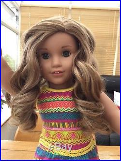 American Girl Doll Lea In Full Meet Outfit