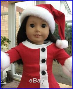 American Girl Doll Little Miss Santa Claus With Extra New Outfit