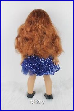 American Girl Doll Long Red Hair Green Eyes + Extra Outfits & Accesories & Cat