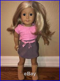 American Girl Doll Lot McKenna 2012 and 1 Truly Me- 10 outfits, 2 movies! WOW