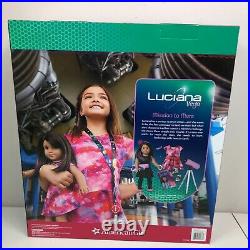 American Girl Doll Luciana Vega Set Starry Night Outfit Telescope Projector New